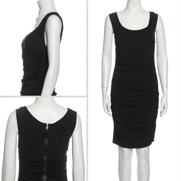 Dolce & Gabbana Scoop Neck Knee-Length Dress US8, IT44 - Picture 1 of 8